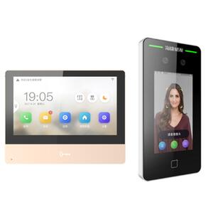 海康人臉識(shí)別考勤系統(tǒng)DS-K1T341M 別墅可視對(duì)講門(mén)禁